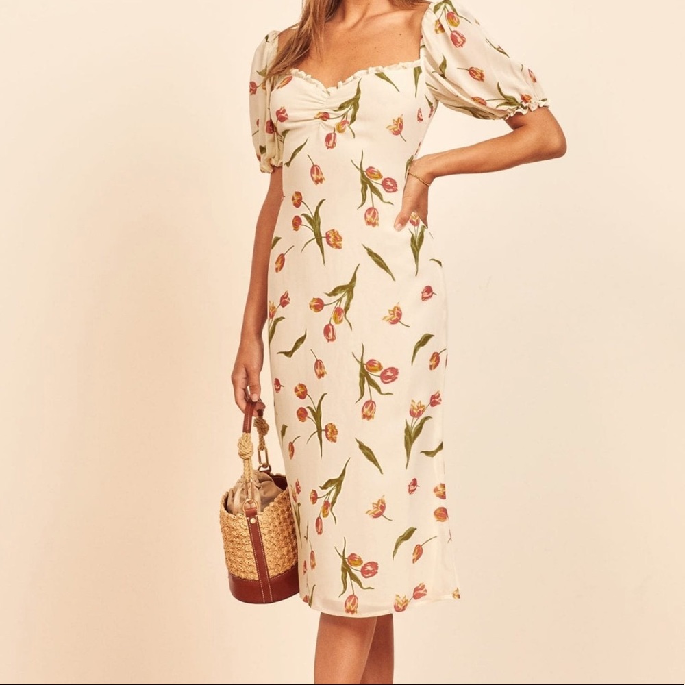 Reformation midi dress